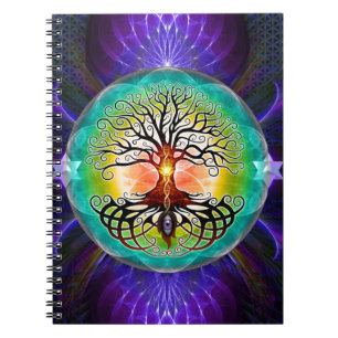 Baum des Lebens Notizblock