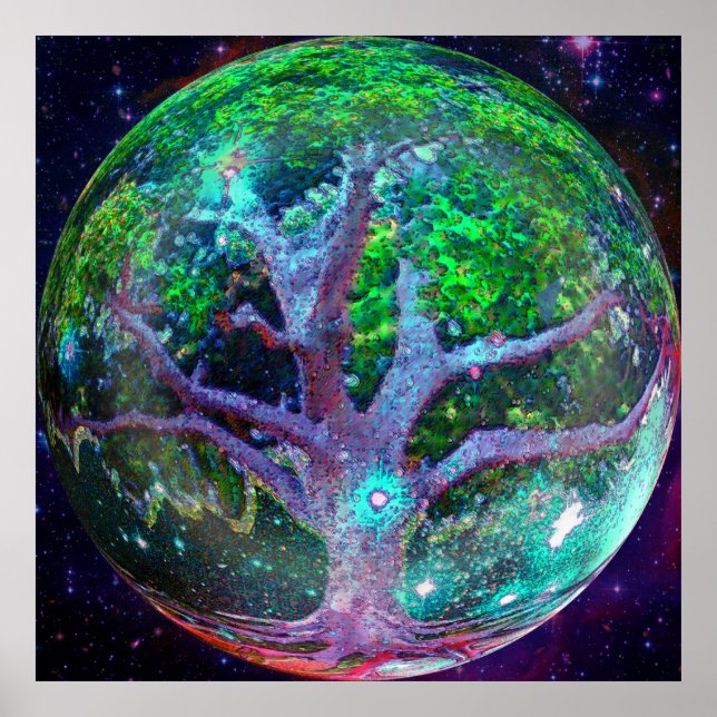 Baum des Lebens Poster (Vorne)