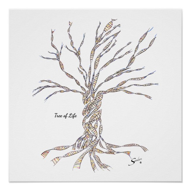 Baum des Lebens Poster (Vorderseite)