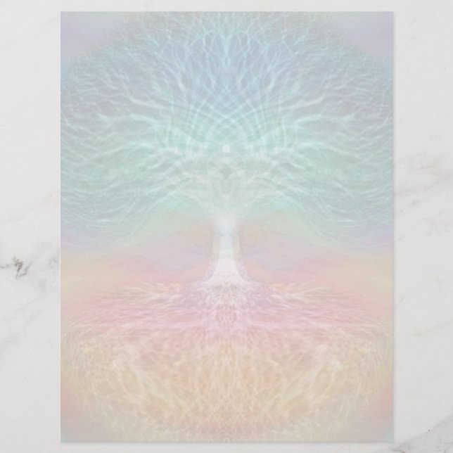 Baum des Lebens Regenbogenherzen (Vorderseite)