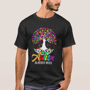 Baum des Lebens Sei Freundlich Puzzle ASD Autismus T-Shirt