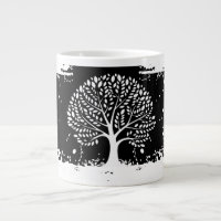 Baum des Lebens Spritzkaffee-Tasse