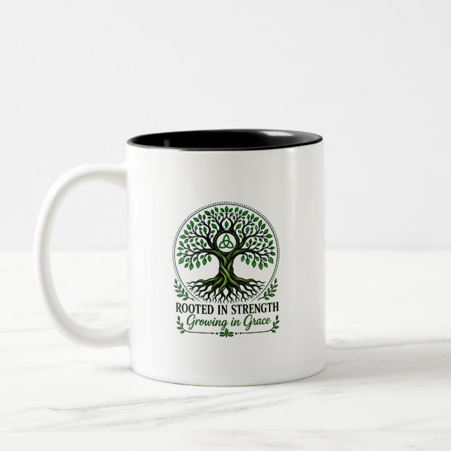 Baum des Lebens Tasse  (Links)