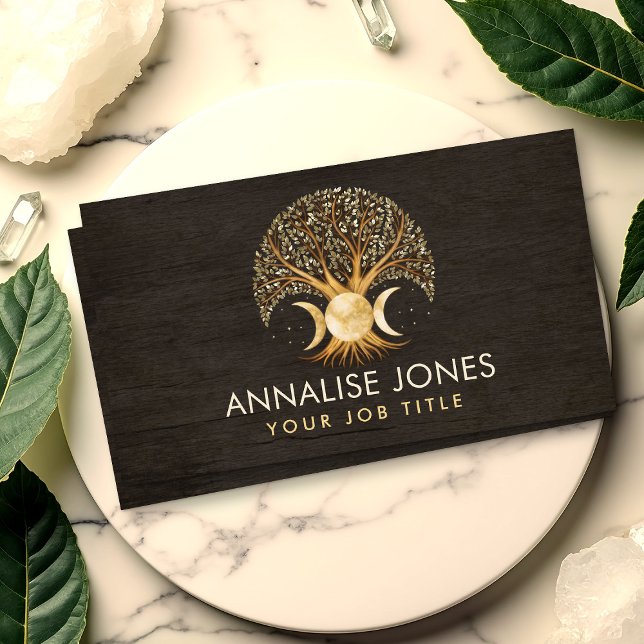 Baum des Lebens - Triple Moon Visitenkarte (Von Creator hochgeladen)
