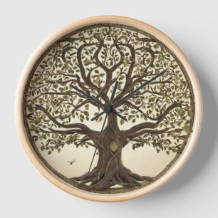 Baum des Lebens Uhr
