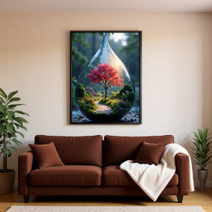 Baum des Lebens Verzauberter Garten Mystische Natu Poster