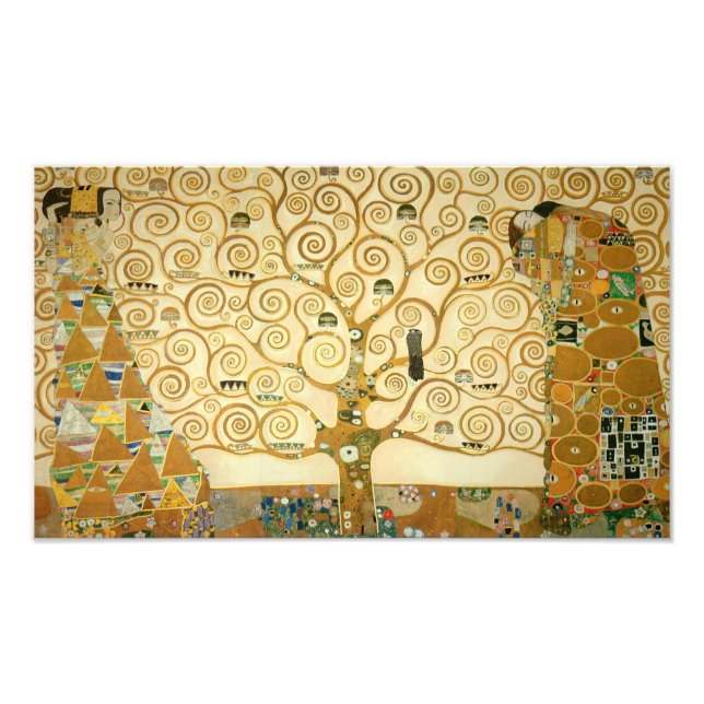 Baum des Lebens von Gustav Klimt Fotodruck (Vorne)