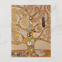 Baum des Lebens von Gustav Klimt, stilisiert Jugen