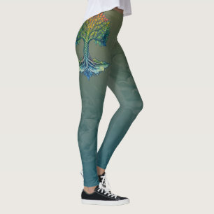 Baum des Lebens - Wandelndes Morgenrot Leggings