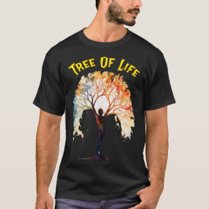 Baum des Lebens wie oben so unter der spirituellen T-Shirt