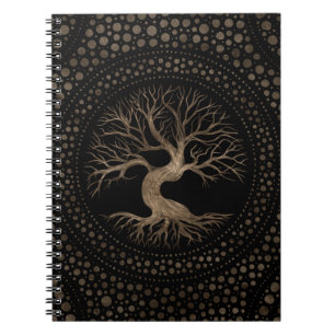 Baum des Lebens - Yggdrasil Notizblock