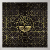 Baum des Lebens - Yggdrasil und Runen