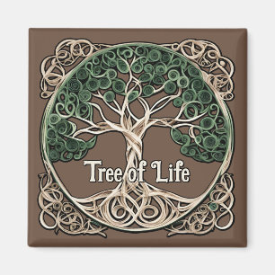 Baum des Lebenspapiers Magnet