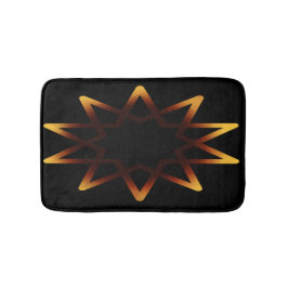 Baum des lebhaften Orangen-Symbols Badematte