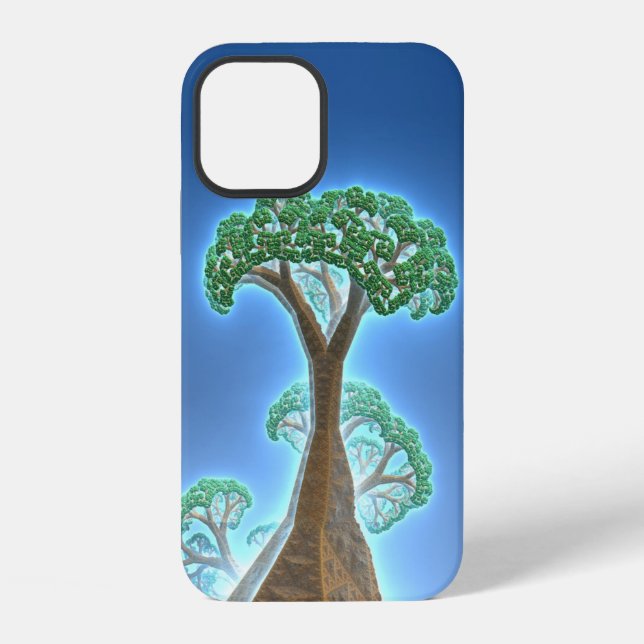 Baum des Lichts iPhone Hülle (Rückseite)