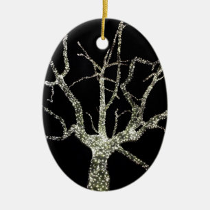 'Baum des Lichts' Keramikornament