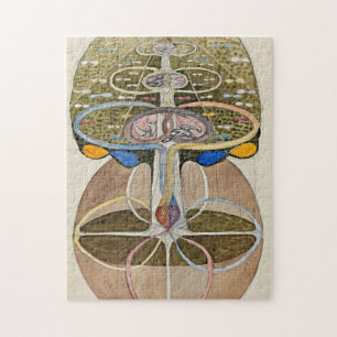 Baum des Wissens, Nr. 1, 1915, von Hilma af Klint Puzzle