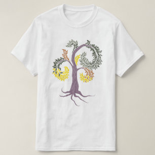 Baum durch Abtei T-Shirt