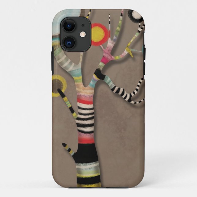 Baum Einzigartig Handgefertigt Case-Mate iPhone Hülle (Rückseite)