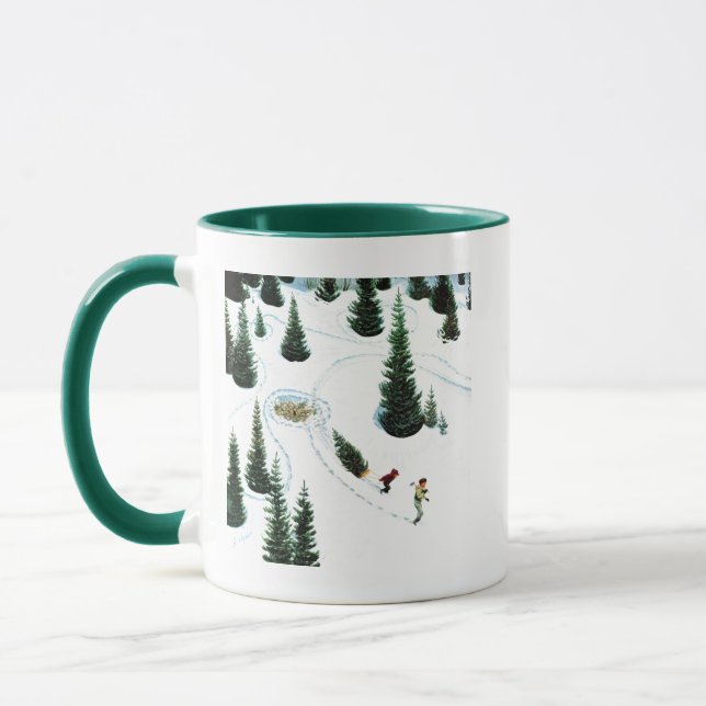 Baum fällen tasse (Links)