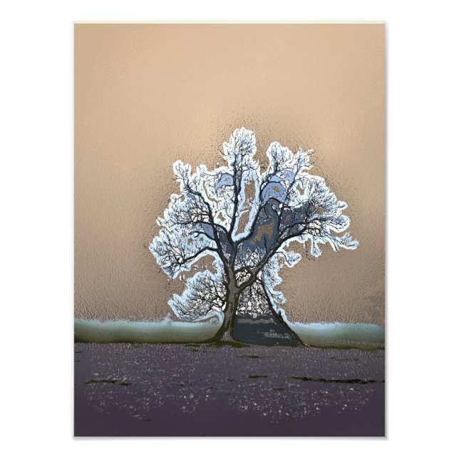 BAUM FOTODRUCK (Vorne)
