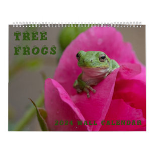 Baum Frog 14.25 X 11 Wandkalender