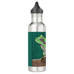 Baum Frog Painting Edelstahlflasche