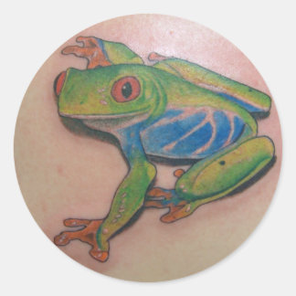 Baum Frog Tattoo Stickers