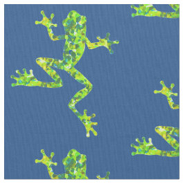 Baum-Frosch auf dem Aufstieg Stoff