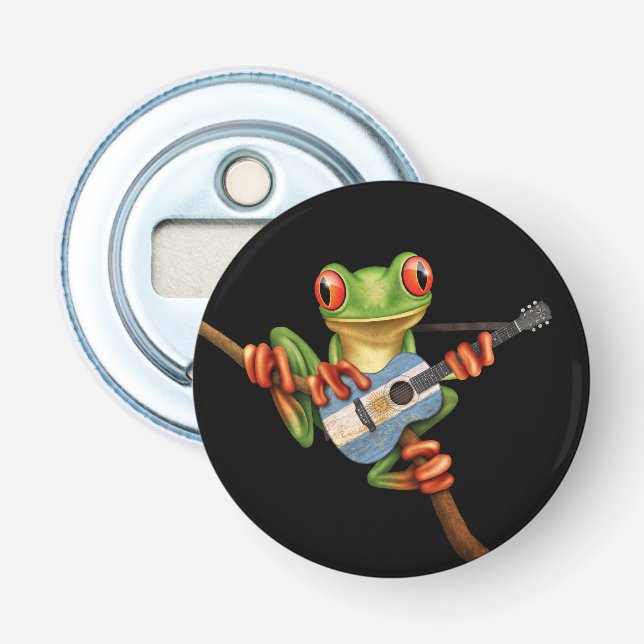 Baum-Frosch, der argentinisches Flaschenöffner (Vorderseite)