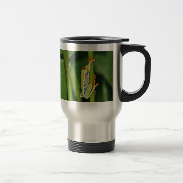 Baum-Frosch-Foto Reisebecher (Rechts)