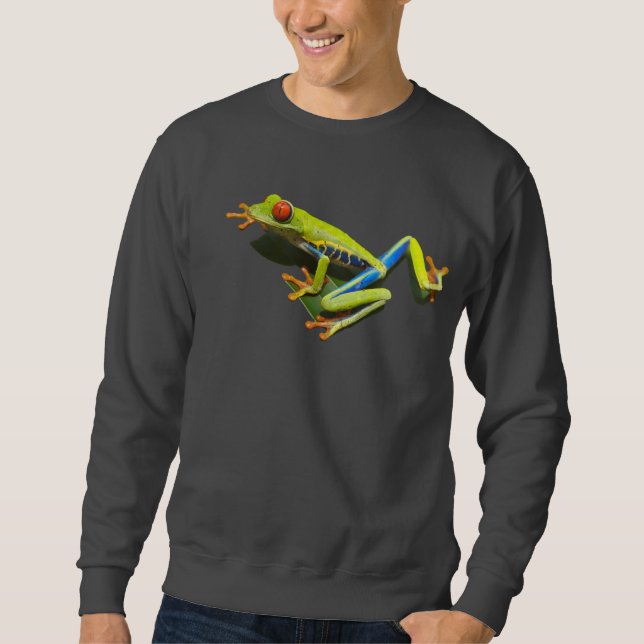 Baum-Frosch Sweatshirt (Vorderseite)