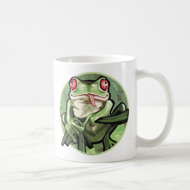 Baum-Frosch-Tasse Kaffeetasse (Rechts)