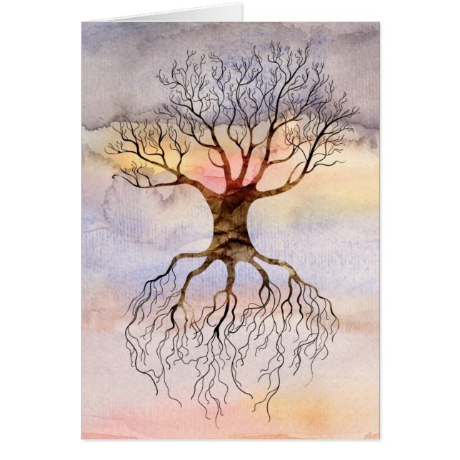 Baum gegen den Himmel (Vorne)