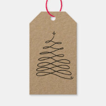 Baum-Geschenkmarke
