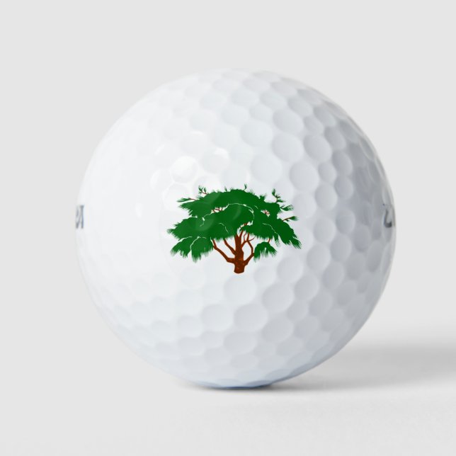 Baum Golfball (Vorderseite)
