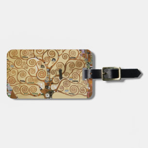 Baum Gustav Klimt des Lebens Gepäckanhänger