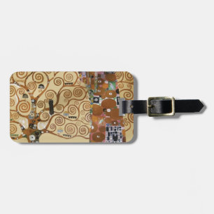 Baum Gustav Klimt des Lebens Gepäckanhänger