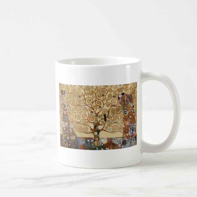 Baum Gustav Klimt des Lebens Kaffeetasse (Rechts)