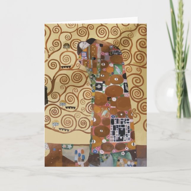 Baum Gustav Klimt des Lebens Karte (Vorderseite)
