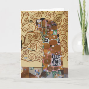 Baum Gustav Klimt des Lebens Karte