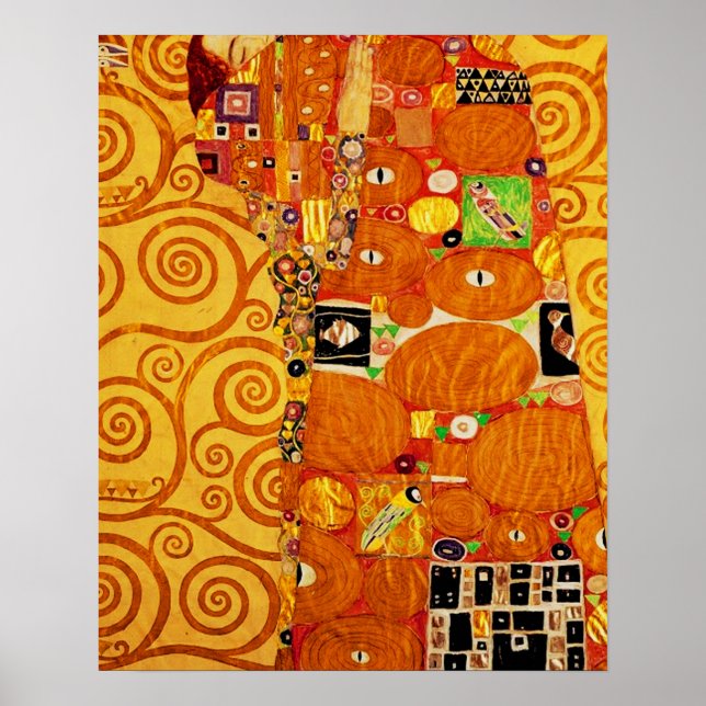 Baum Gustav Klimt Nouveau Poster (Vorne)