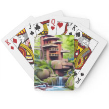 Baum Haus Digitale Kunst