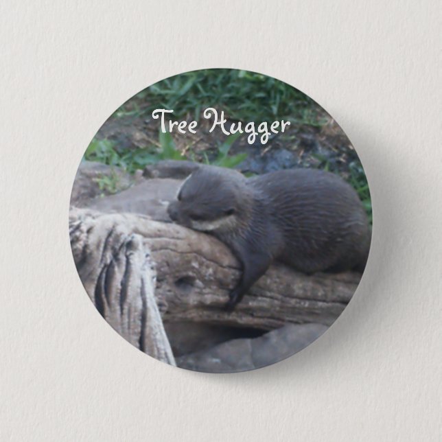 Baum Hugger Button (Vorderseite)