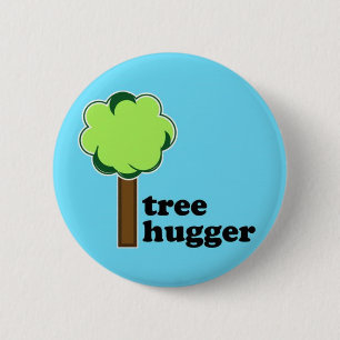 Baum Hugger Knopf Button