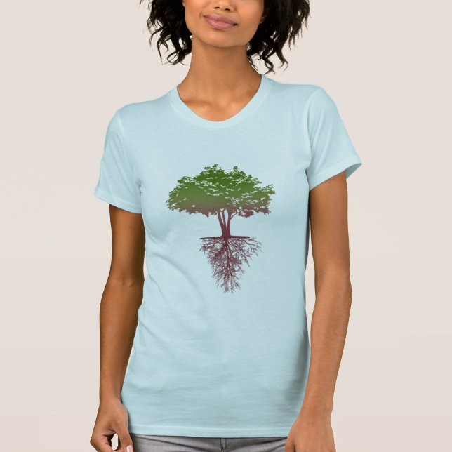 Baum hugger T-Shirt (Vorderseite)