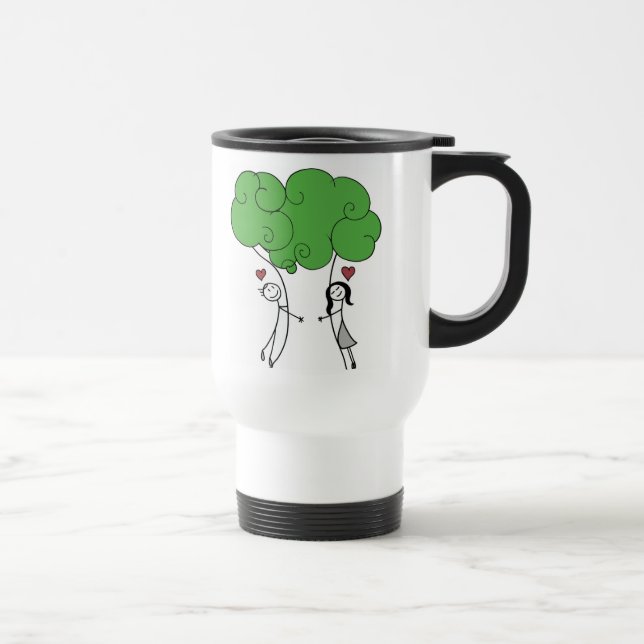 Baum Hugger Tasse (Rechts)