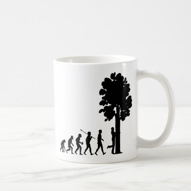Baum Hugger Tasse (Rechts)