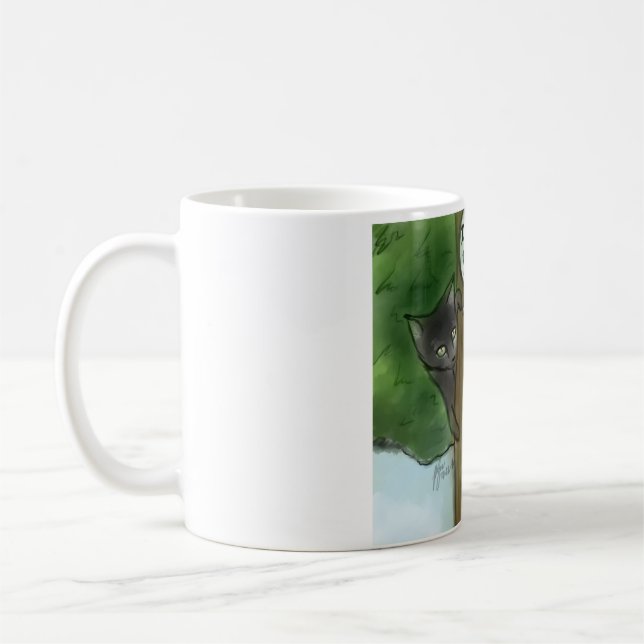 Baum Huggers Kaffeetasse (Links)