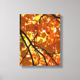 Baum im Herbst Leinwanddruck